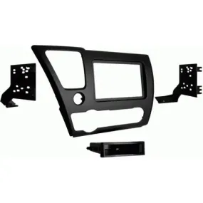 Metra 99-7882B Black Single DIN Stereo Dash Kit for 13-up Honda Civic