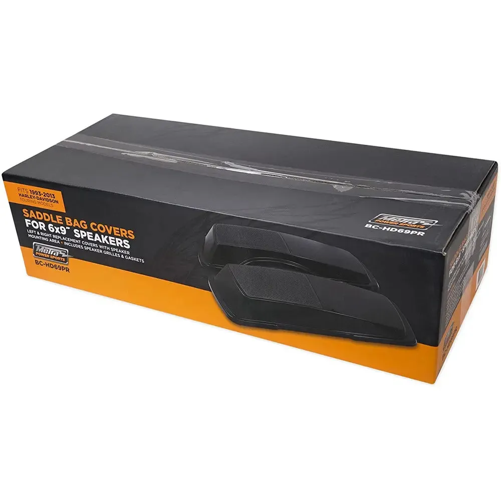 Metra BC-HD69PR 6x9" Saddlebag Lid Speaker Adapter for Harley Davidson 93-2013