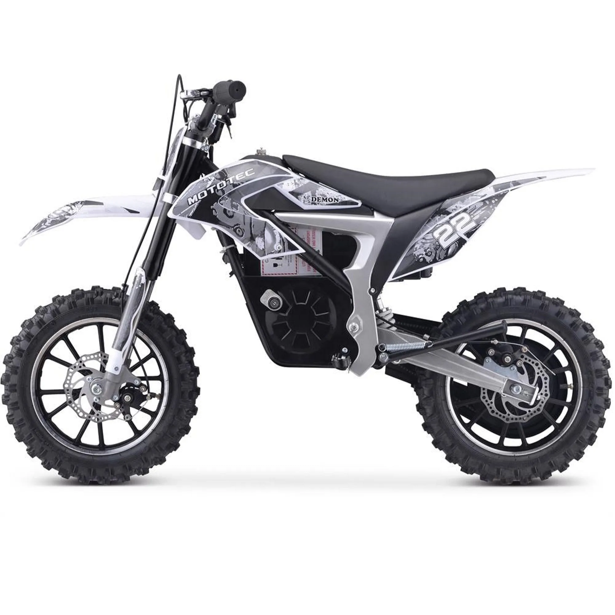 MotoTec 500W 36V Demon Electric Mini Dirt Bike