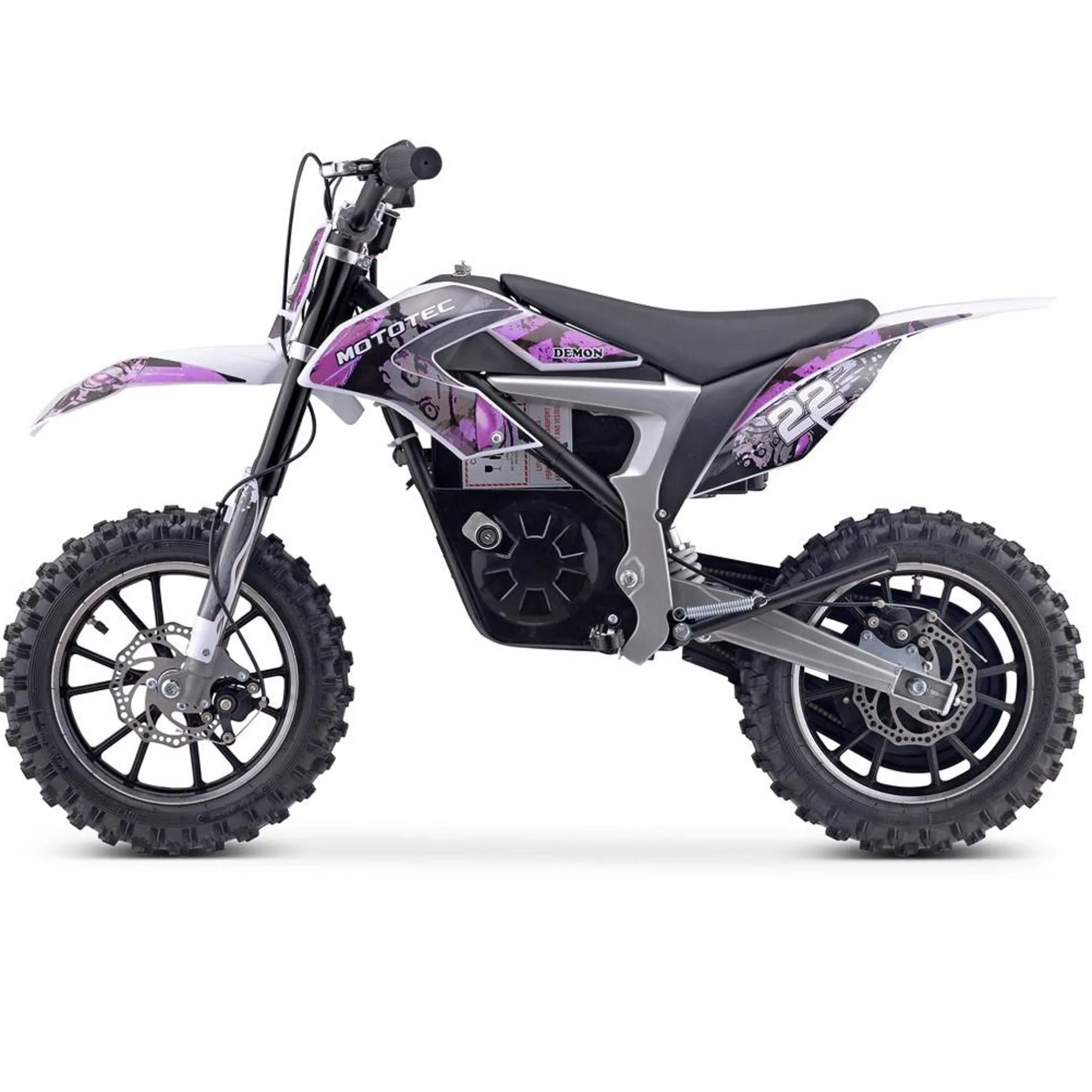 MotoTec 500W 36V Demon Electric Mini Dirt Bike