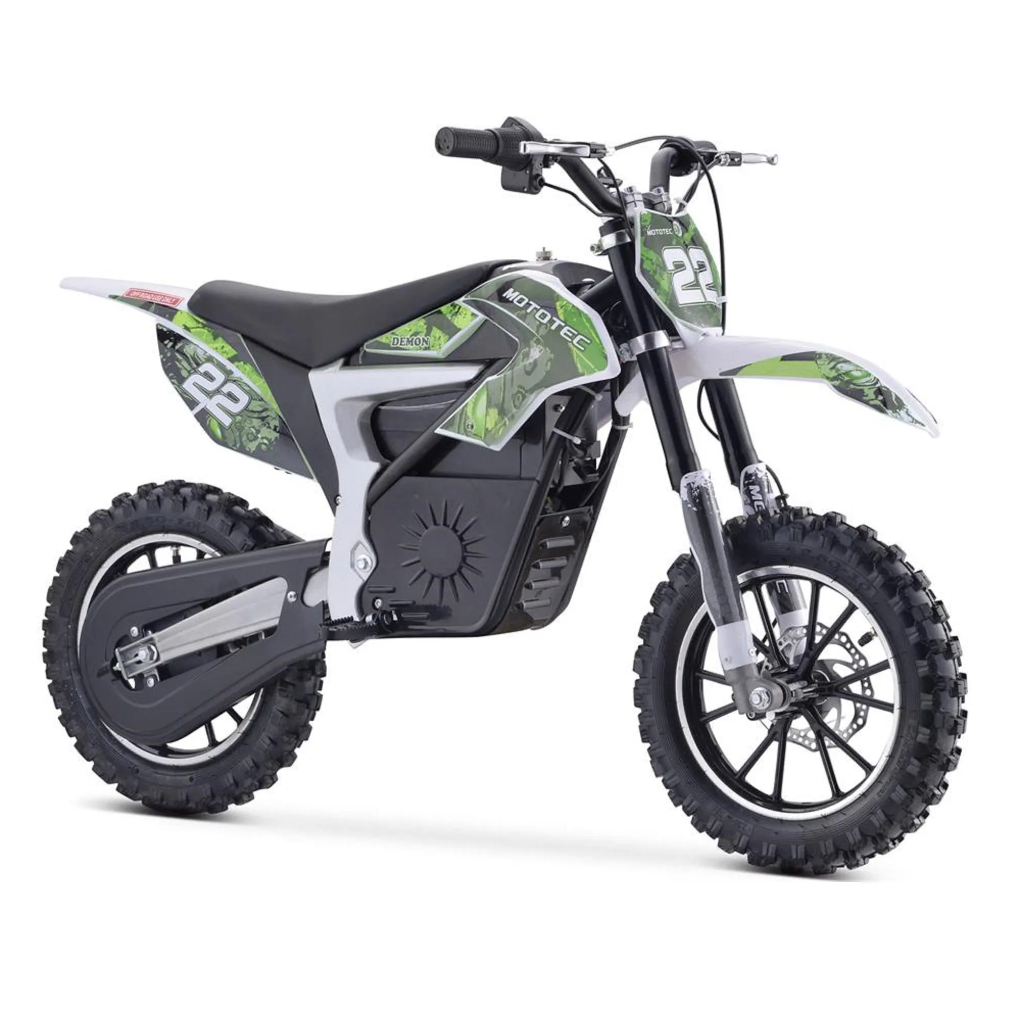 MotoTec 500W 36V Demon Electric Mini Dirt Bike