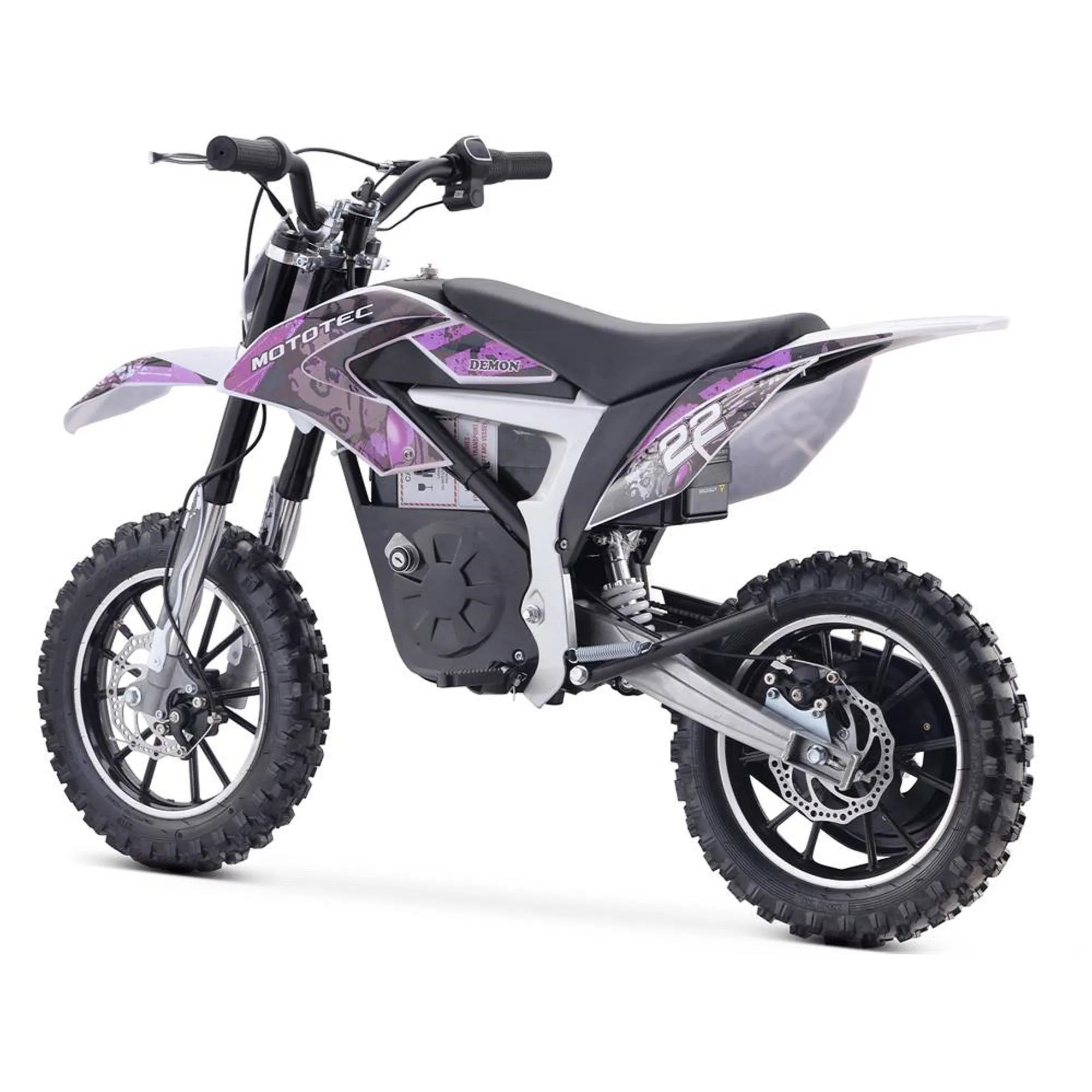 MotoTec 500W 36V Demon Electric Mini Dirt Bike