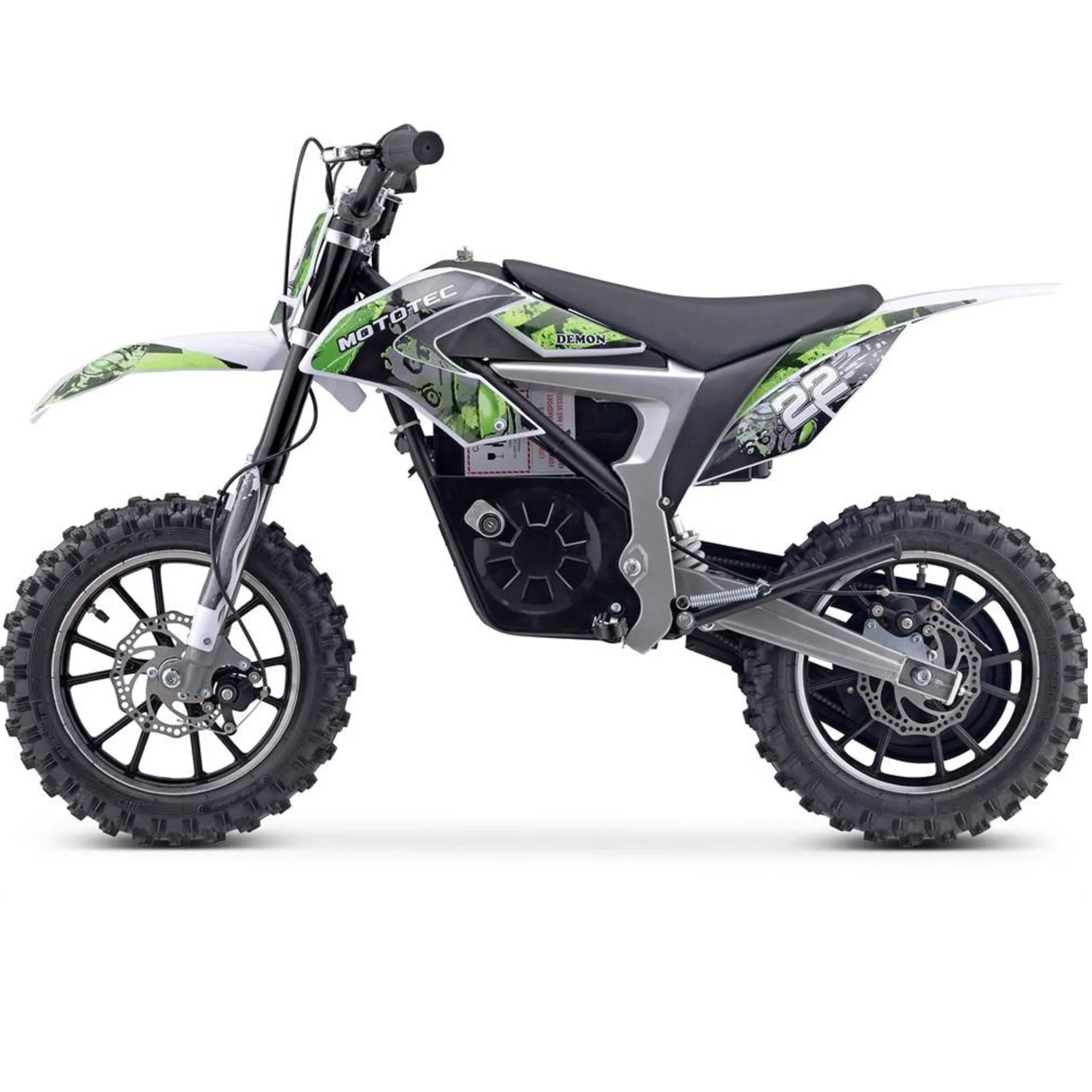 MotoTec 500W 36V Demon Electric Mini Dirt Bike