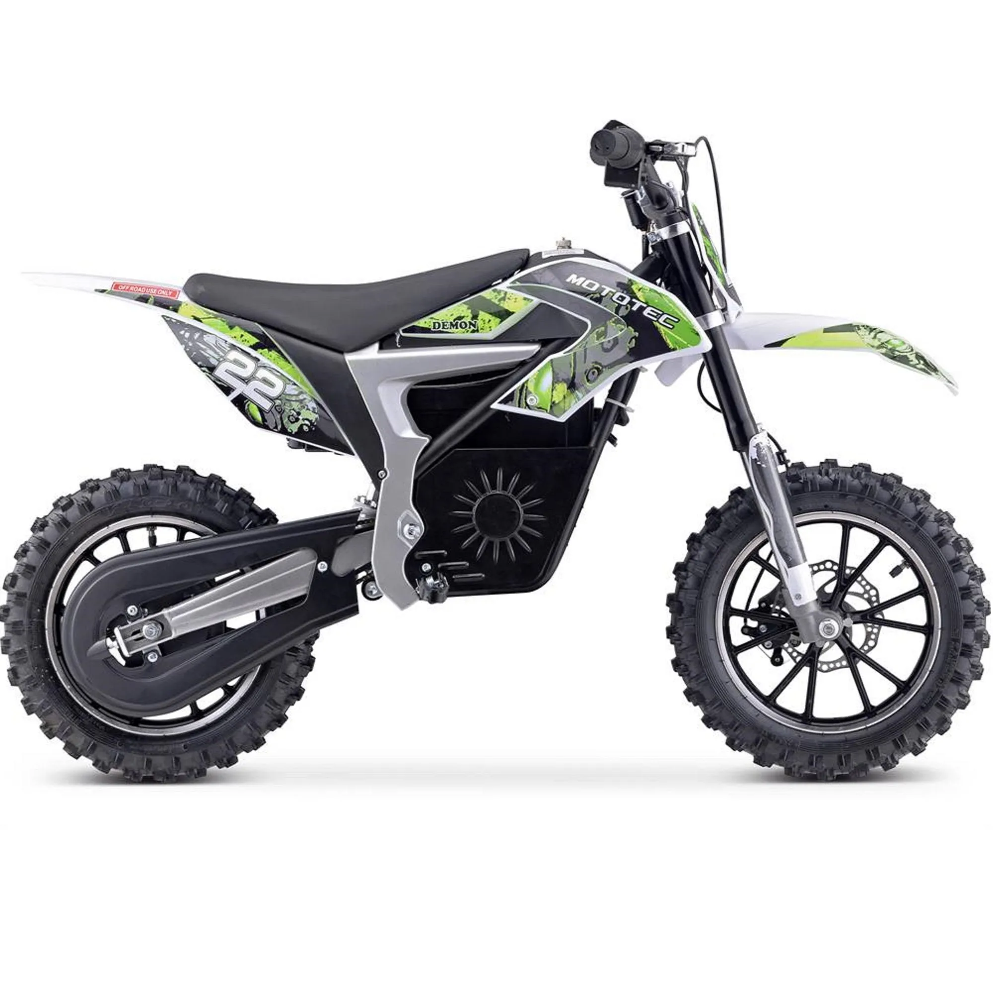 MotoTec 500W 36V Demon Electric Mini Dirt Bike