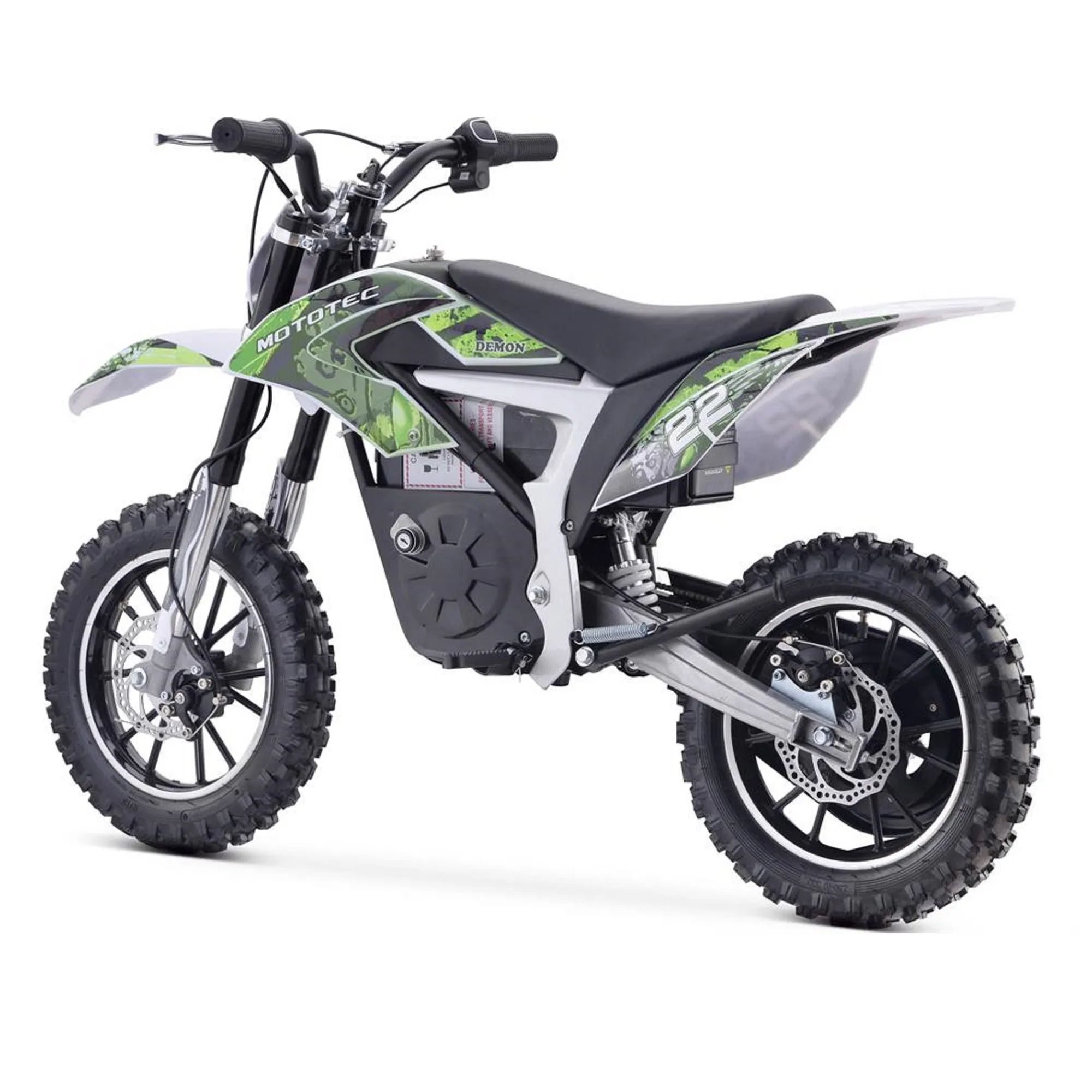 MotoTec 500W 36V Demon Electric Mini Dirt Bike