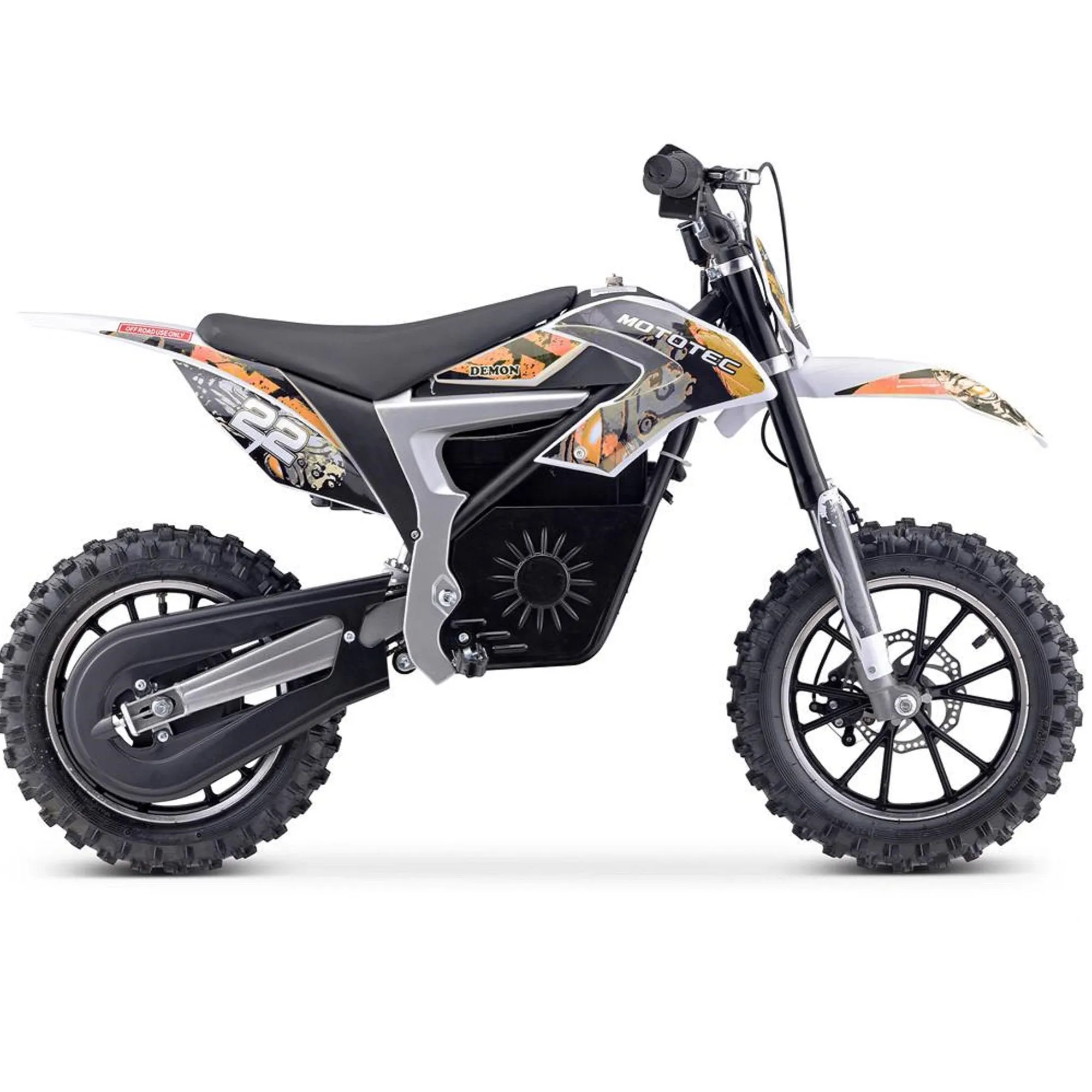 MotoTec 500W 36V Demon Electric Mini Dirt Bike