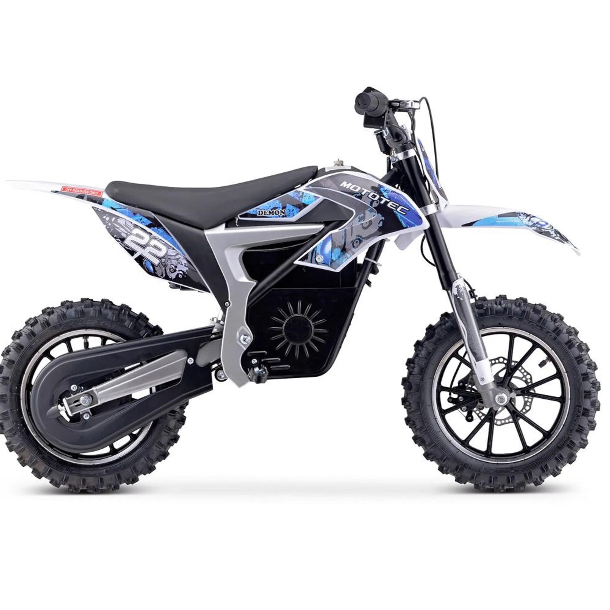 MotoTec 500W 36V Demon Electric Mini Dirt Bike