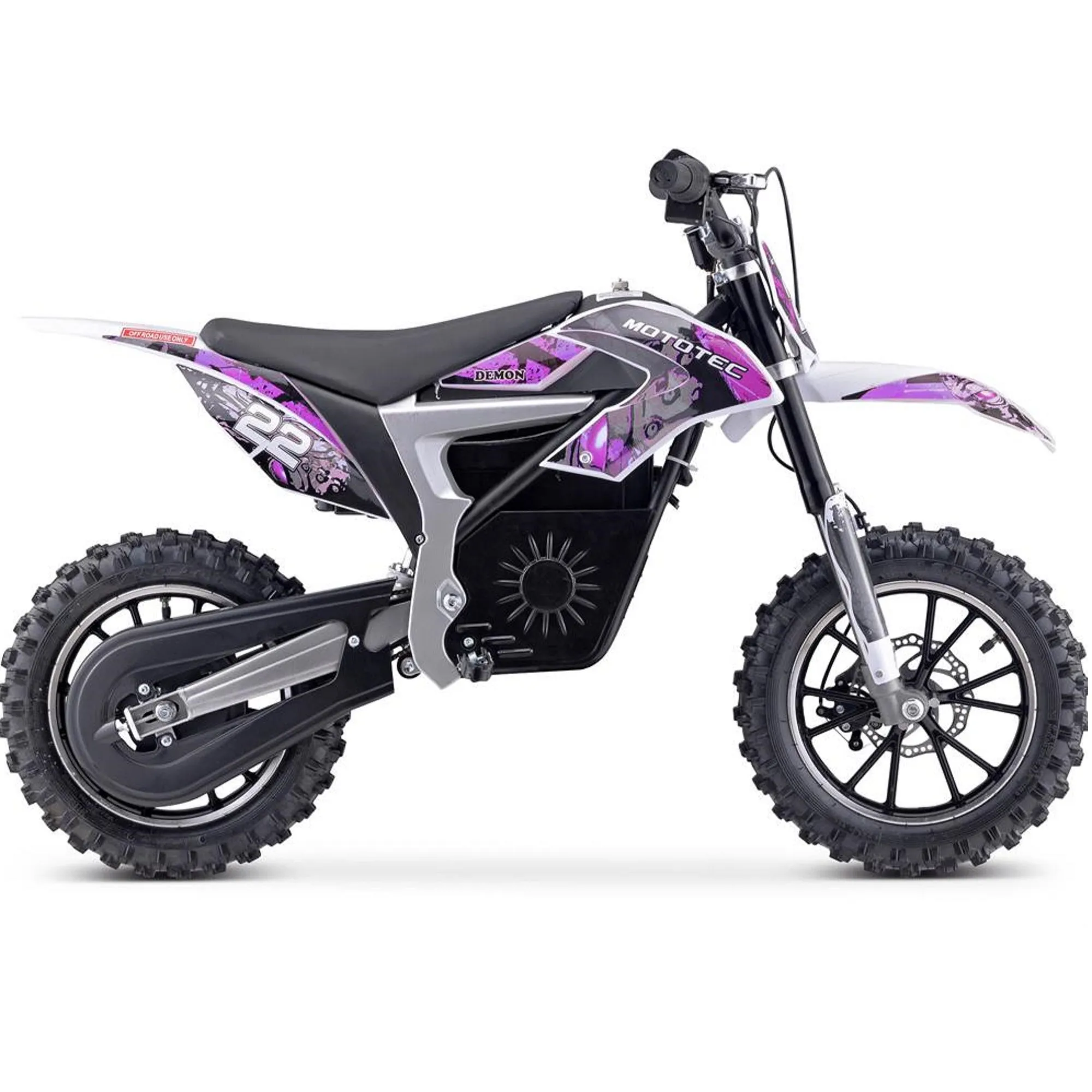 MotoTec 500W 36V Demon Electric Mini Dirt Bike