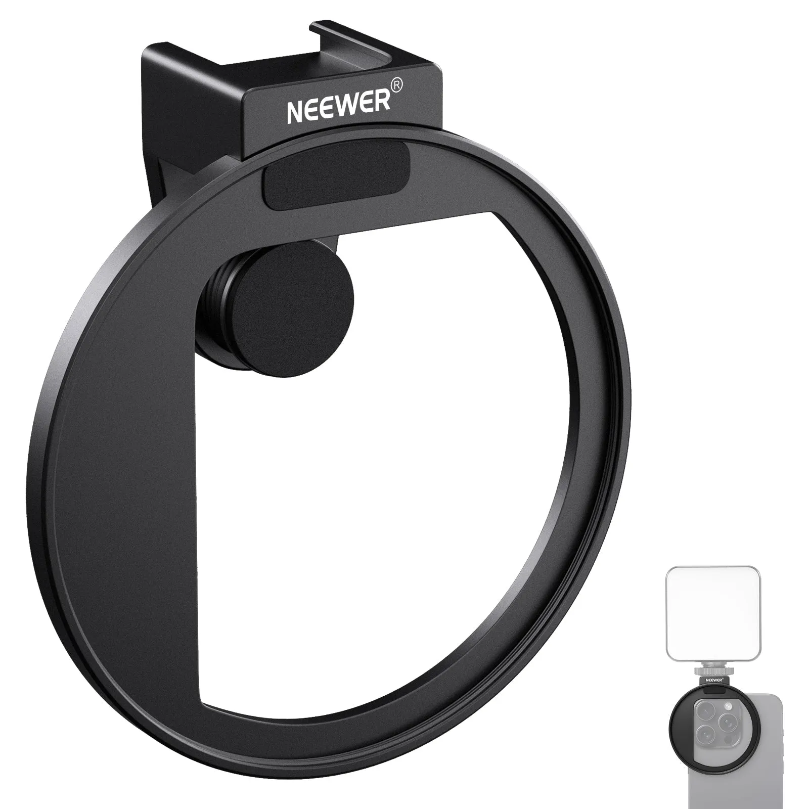 NEEWER LA006 Upgraded 67mm Phone Filter Mount