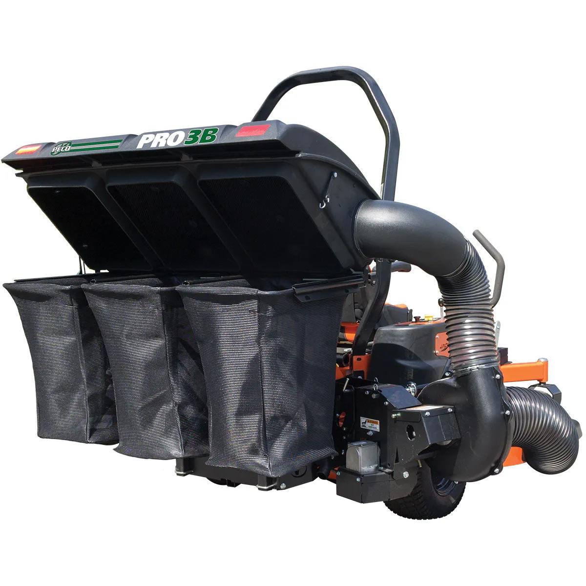 PECO John Deere Pro 3B 12 Bushel Powered Bagger w/ Briggs & Stratton 6.5hp Vanguard (06131513)