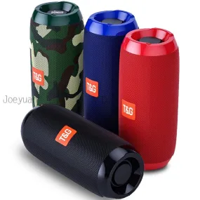 Portable bluetooth speaker, 20w wireless subwoofer column, waterproof
