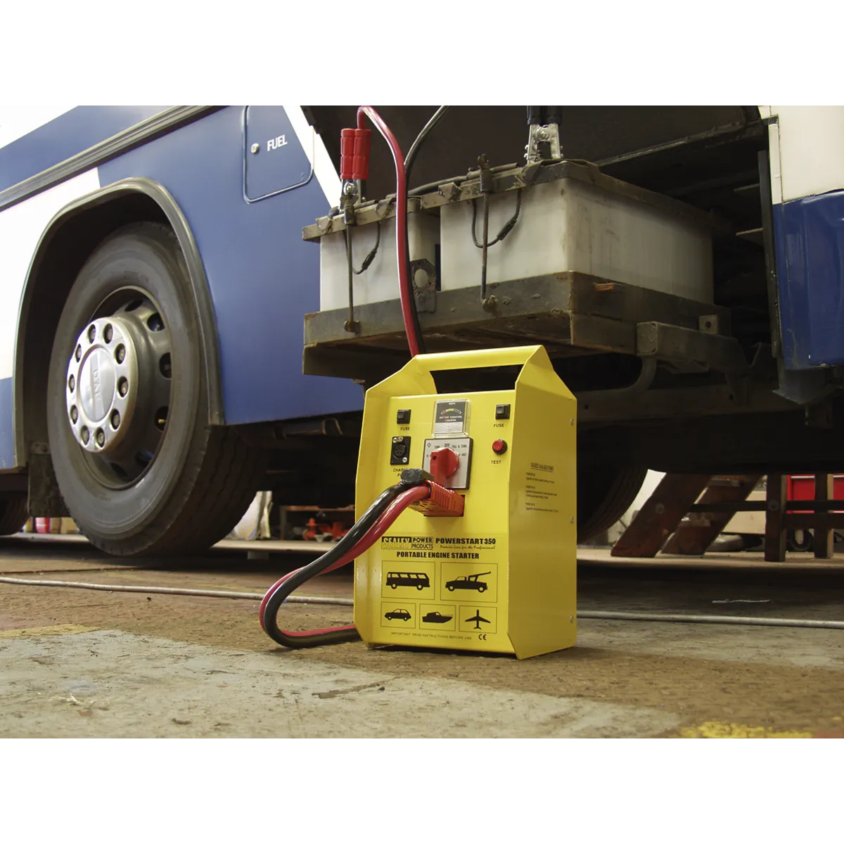 PowerStart Emergency Jump Starter 900hp Start 12/24V