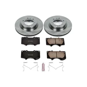 PowerStop OE Front Brake Kit Pads and Rotors 2024-2014 Toyota 4Runner (KOE5873)