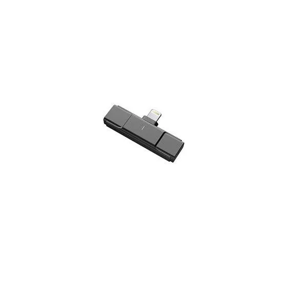 Professional Wireless Clip-On Lavalier Microphone for Lightning Devices-7YLP