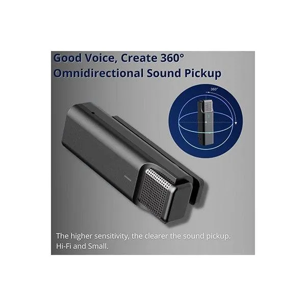 Professional Wireless Clip-On Lavalier Microphone for Type C Devices-0G7B
