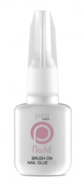 Pure Nails Brush On Nail Glue 10g