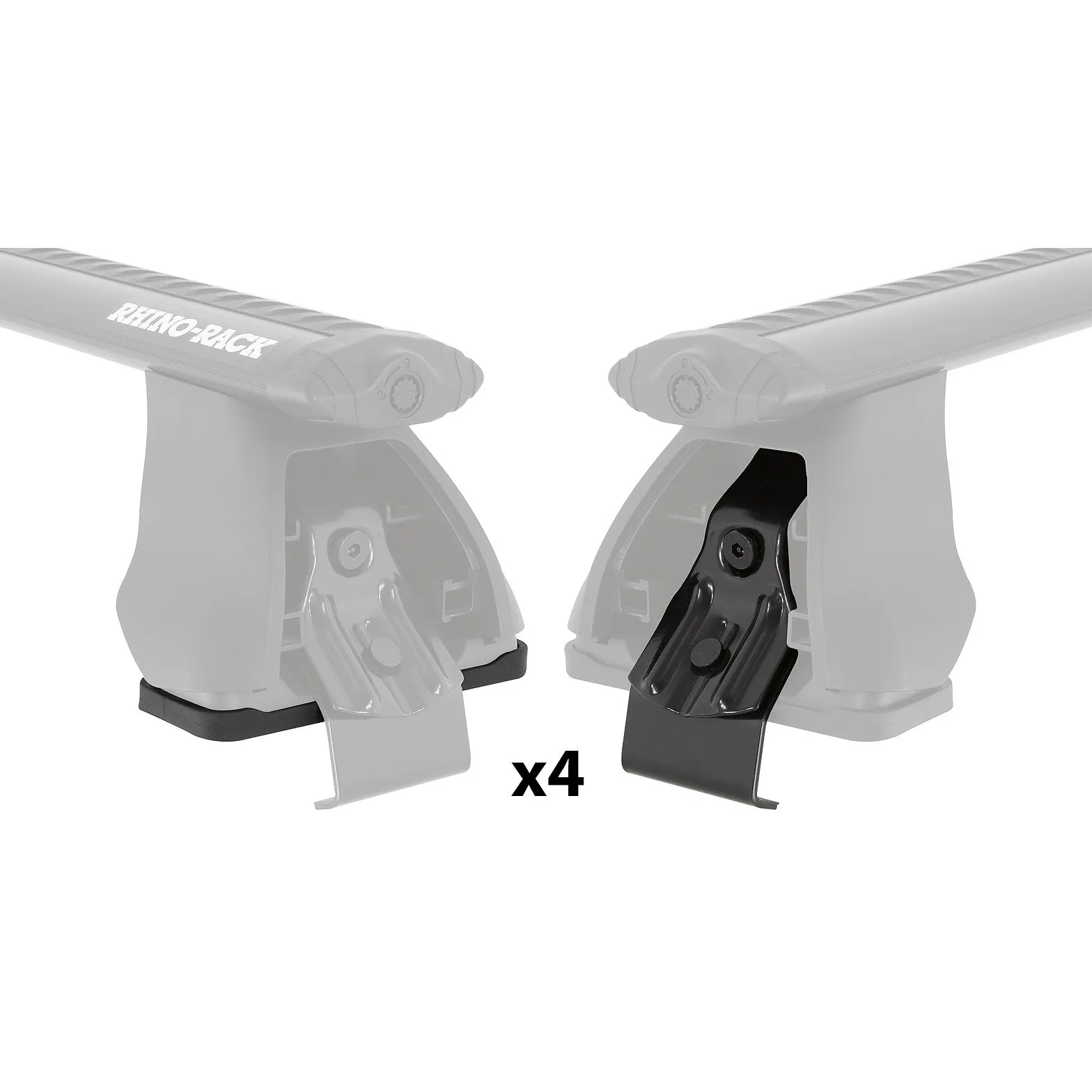 Rhino-Rack Vortex 2500 2 Bar Roof Rack - Black | 2022-2025 Toyota Tundra