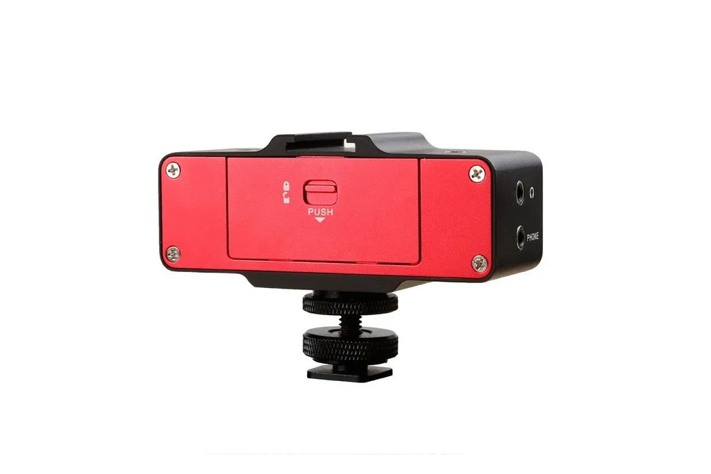 Saramonic SmartMixer Smartphone Mixer with Dual Microphones, Handgrip & Headphone Output for Apple iPhone & Android