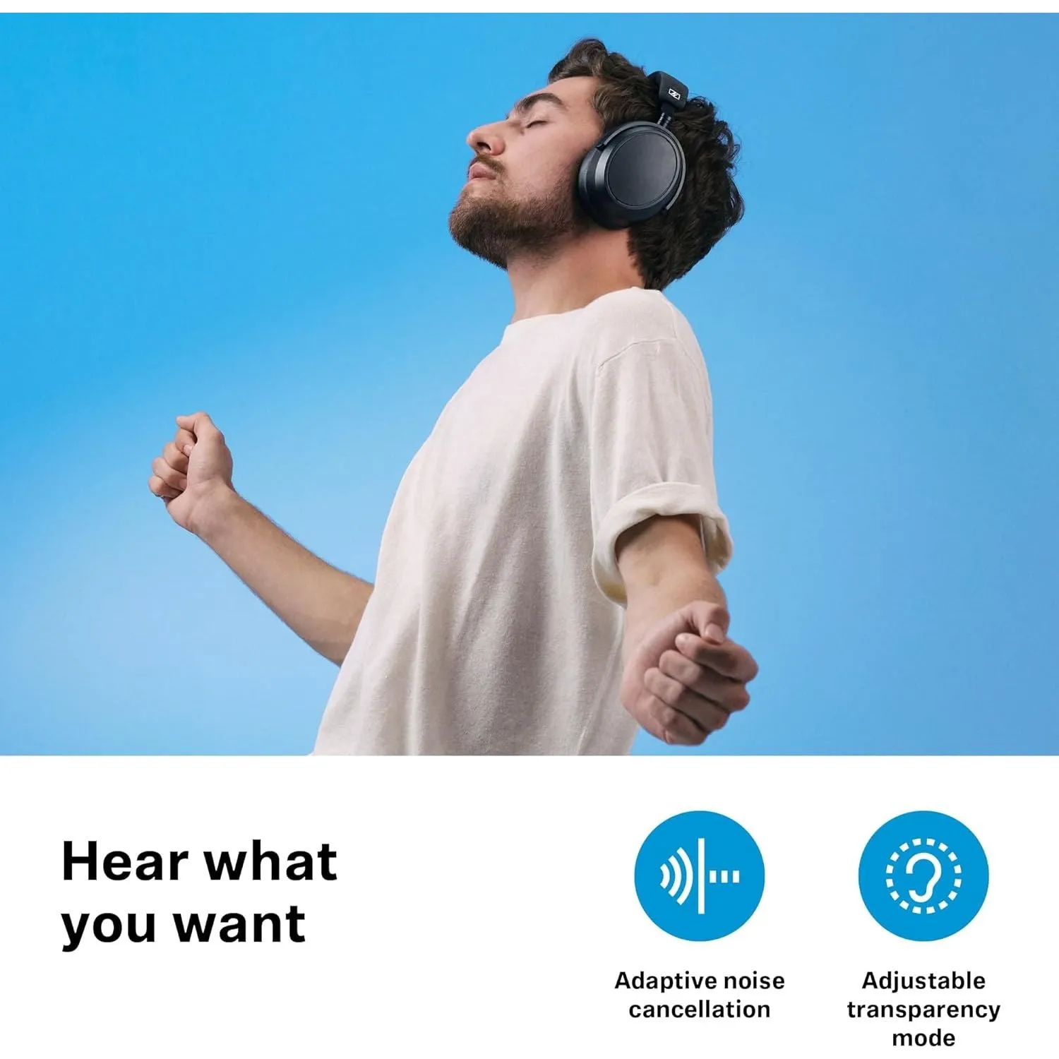 Sennheiser MOMENTUM 4 Wireless Headphones - Black
