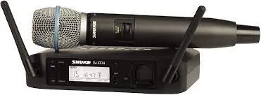 Shure GLXD24/B87A Digital Wireless Vocal System with Beta 87A Vocal Microphone