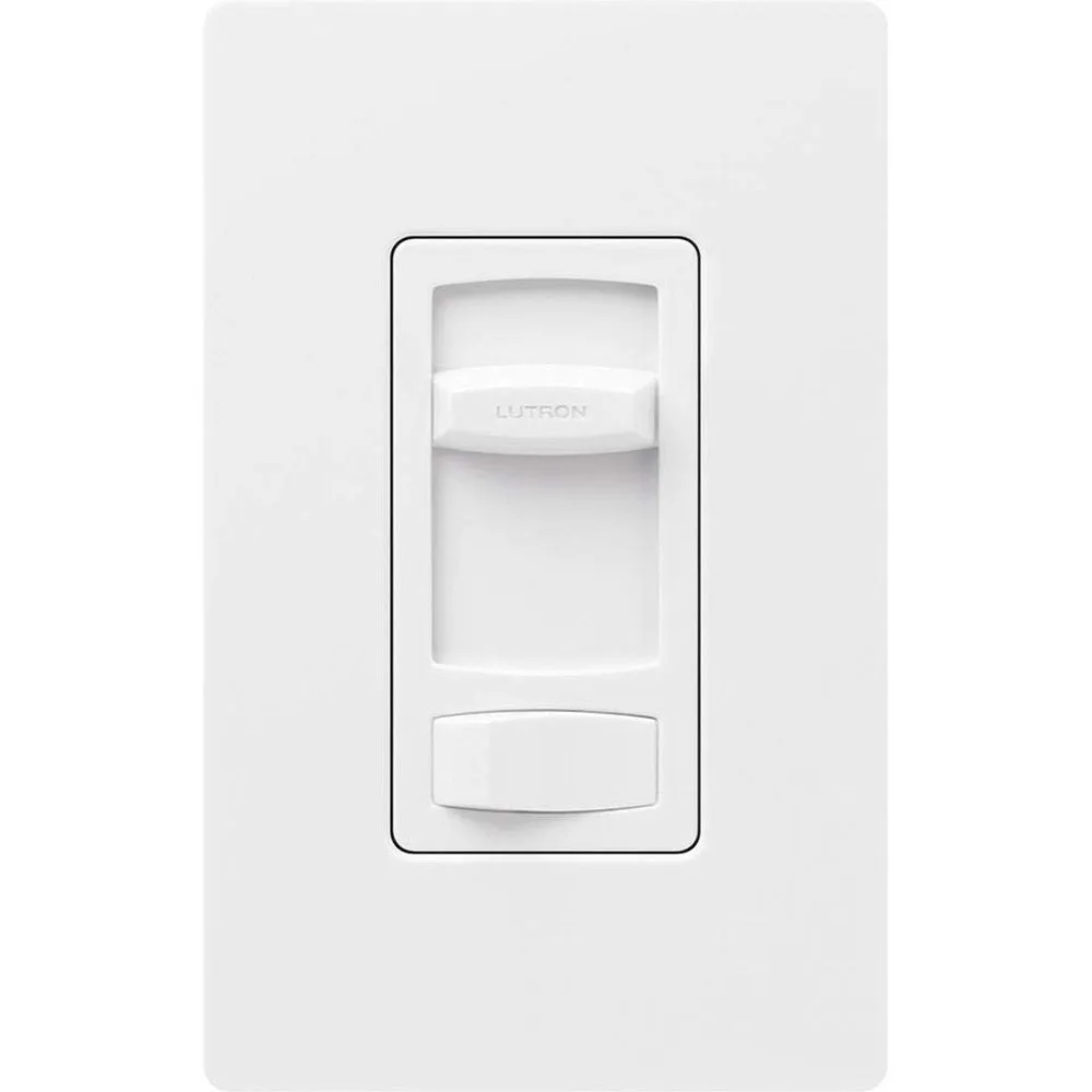 Skylark Contour Reverse-Phase ELV Dimmer, 3-Way, 250W LED/500W ELV, Neutral Required, White