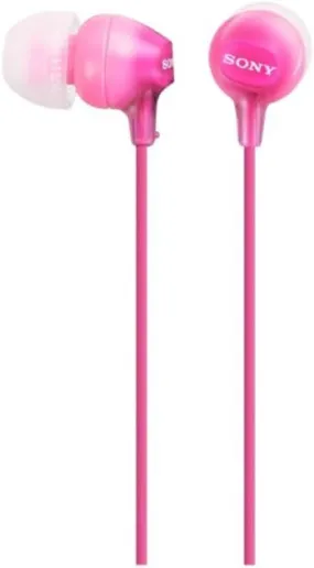 Sony 3.5mm Stereo Wired Headphones Pink - MDR-EX15APPIZ