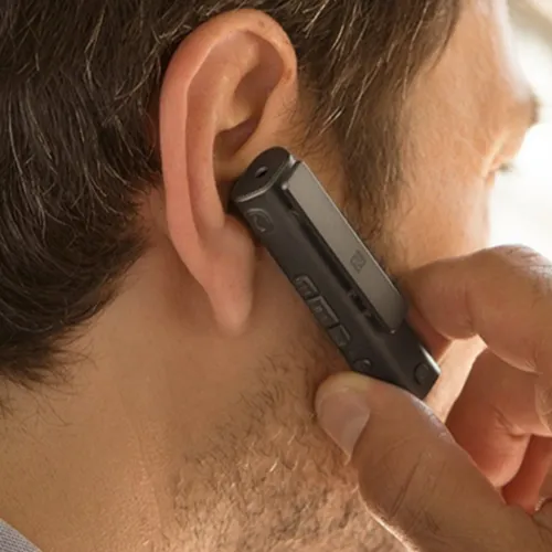 SONY SBH54 HD stereo bluetooth headset and handset in one with FM radio and LED