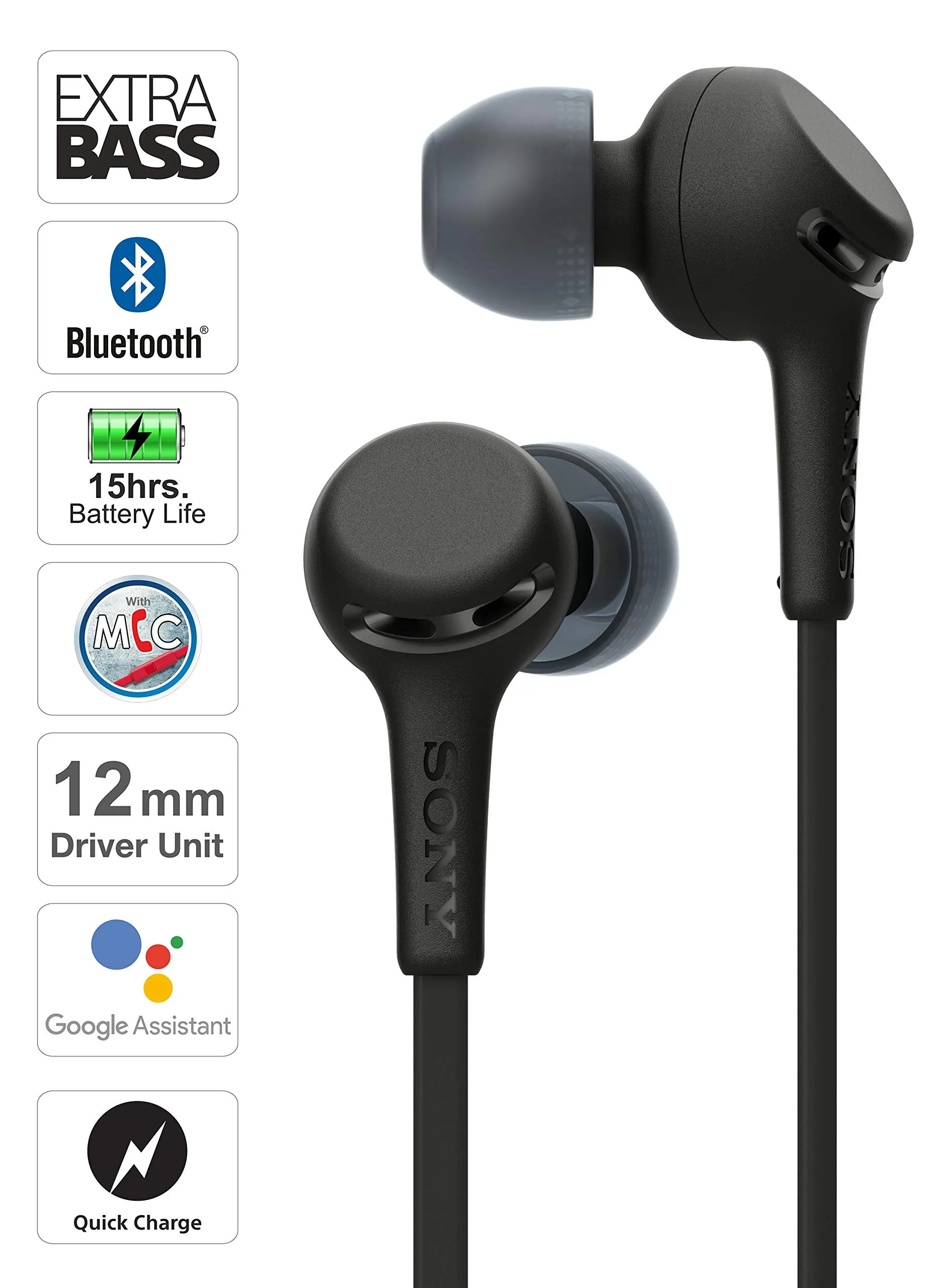Sony WI-XB400 Wireless In-Ear Extra Bass Headset