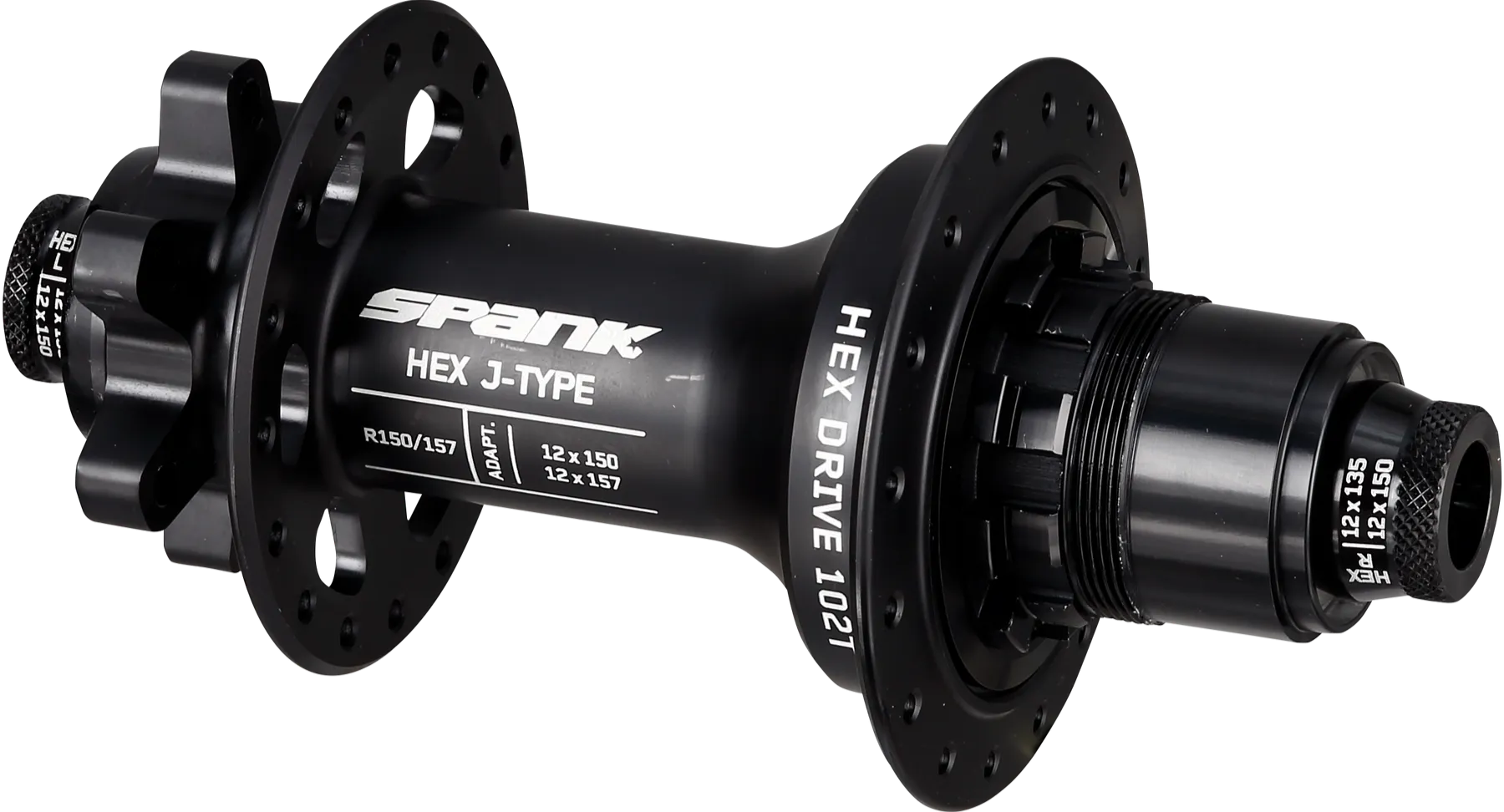 Spank Industries Hex J-Type XD 6-Bolt Disc Rear Hub