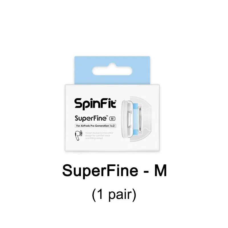 Spinfit SuperFine Cloud Comfort Earbud Tips for AirPods Pro 1＆2