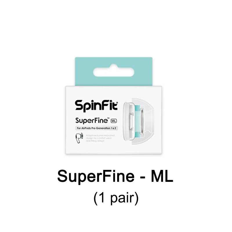 Spinfit SuperFine Cloud Comfort Earbud Tips for AirPods Pro 1＆2