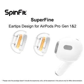 Spinfit SuperFine Cloud Comfort Earbud Tips for AirPods Pro 1＆2