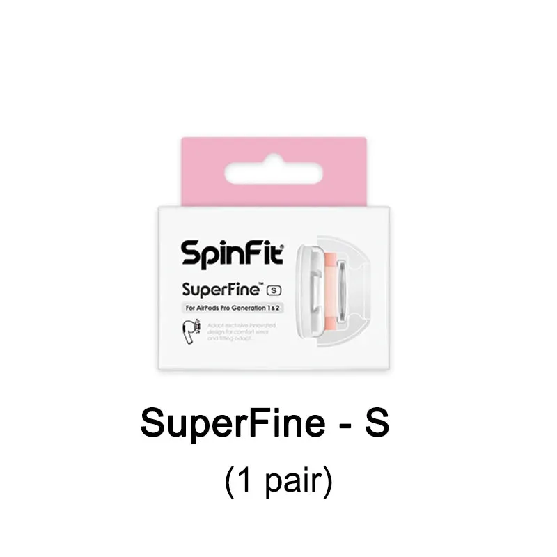 Spinfit SuperFine Cloud Comfort Earbud Tips for AirPods Pro 1＆2