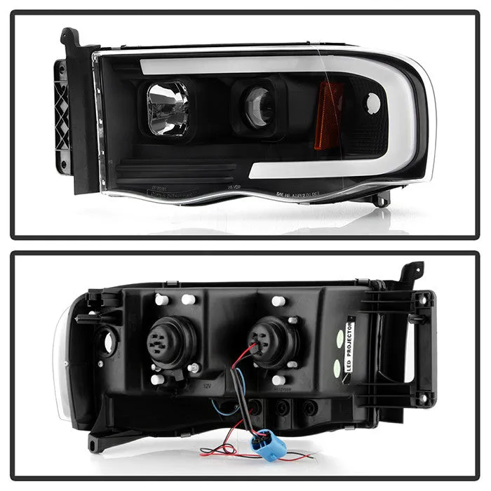 Spyder Platinum Dodge Ram 1500 2500 3500 03-05 Headlights Black