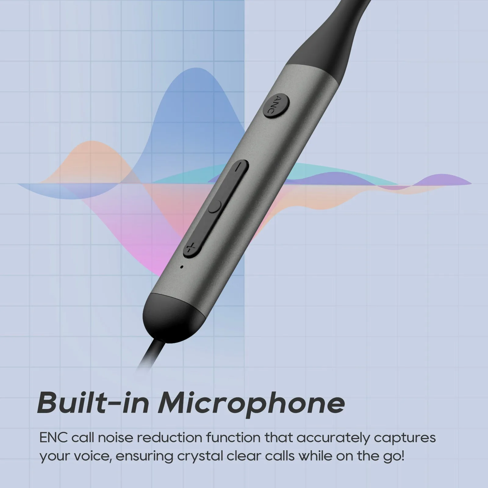 Srhythm S2 Noise Cancelling Wireless Earphones, Neckband Style for Sports