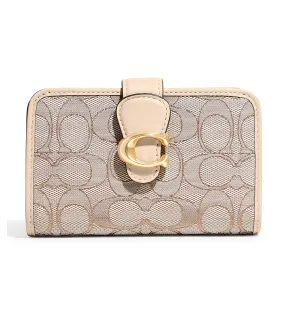 Tabby Medium Wallet Stone Ivory