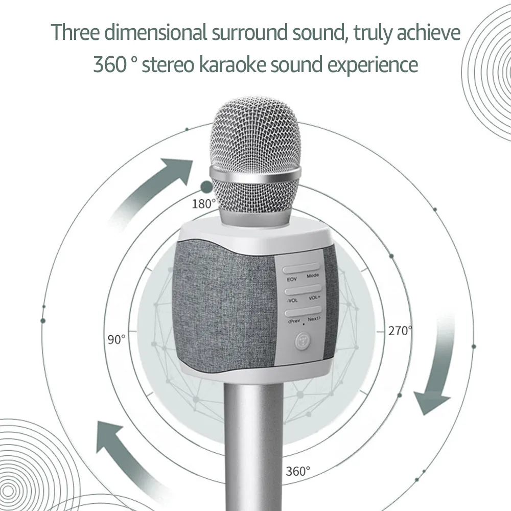 TOSING 027 Wireless Karaoke Microphone