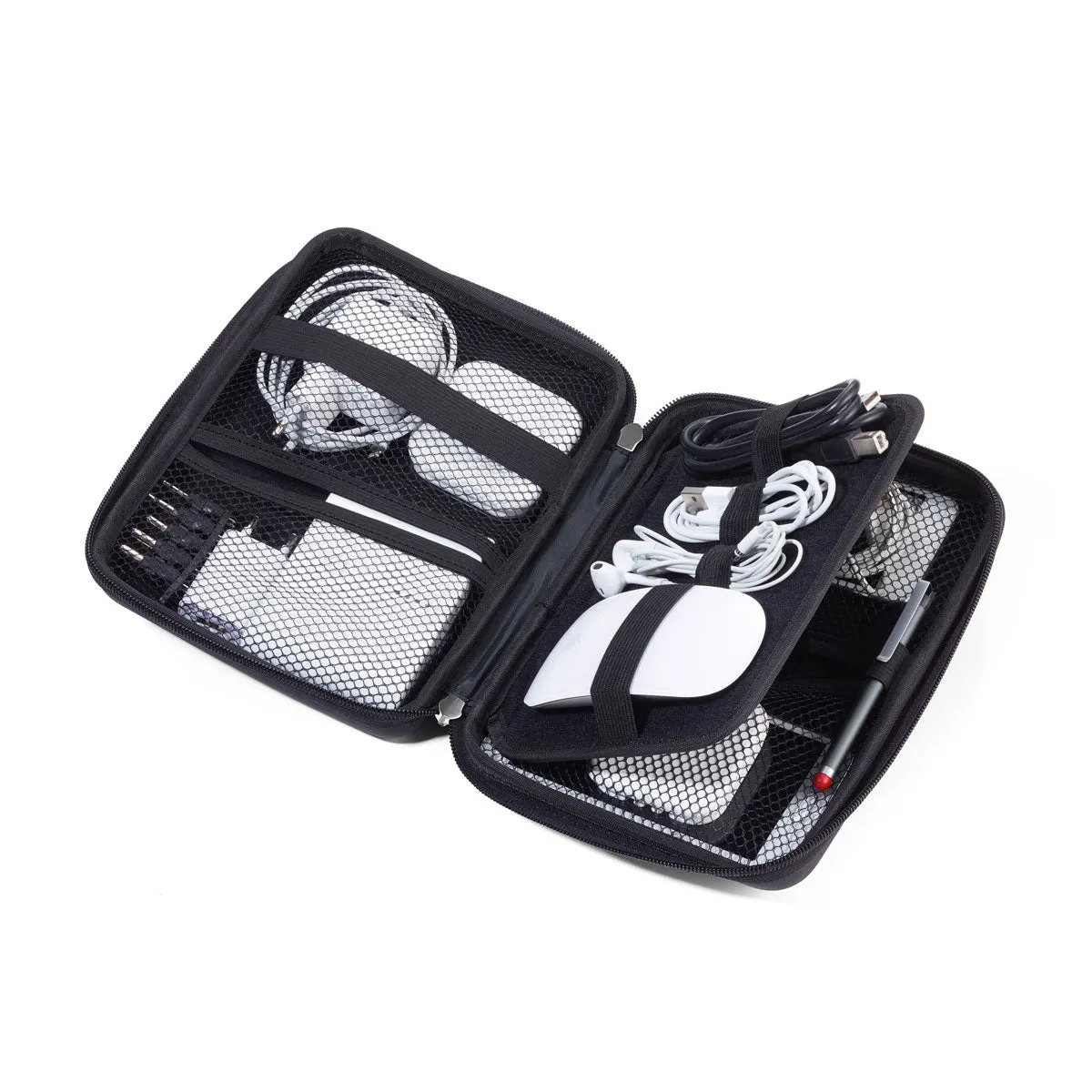 Troika Zip Around Travel Case and Tech Accessory Organizer