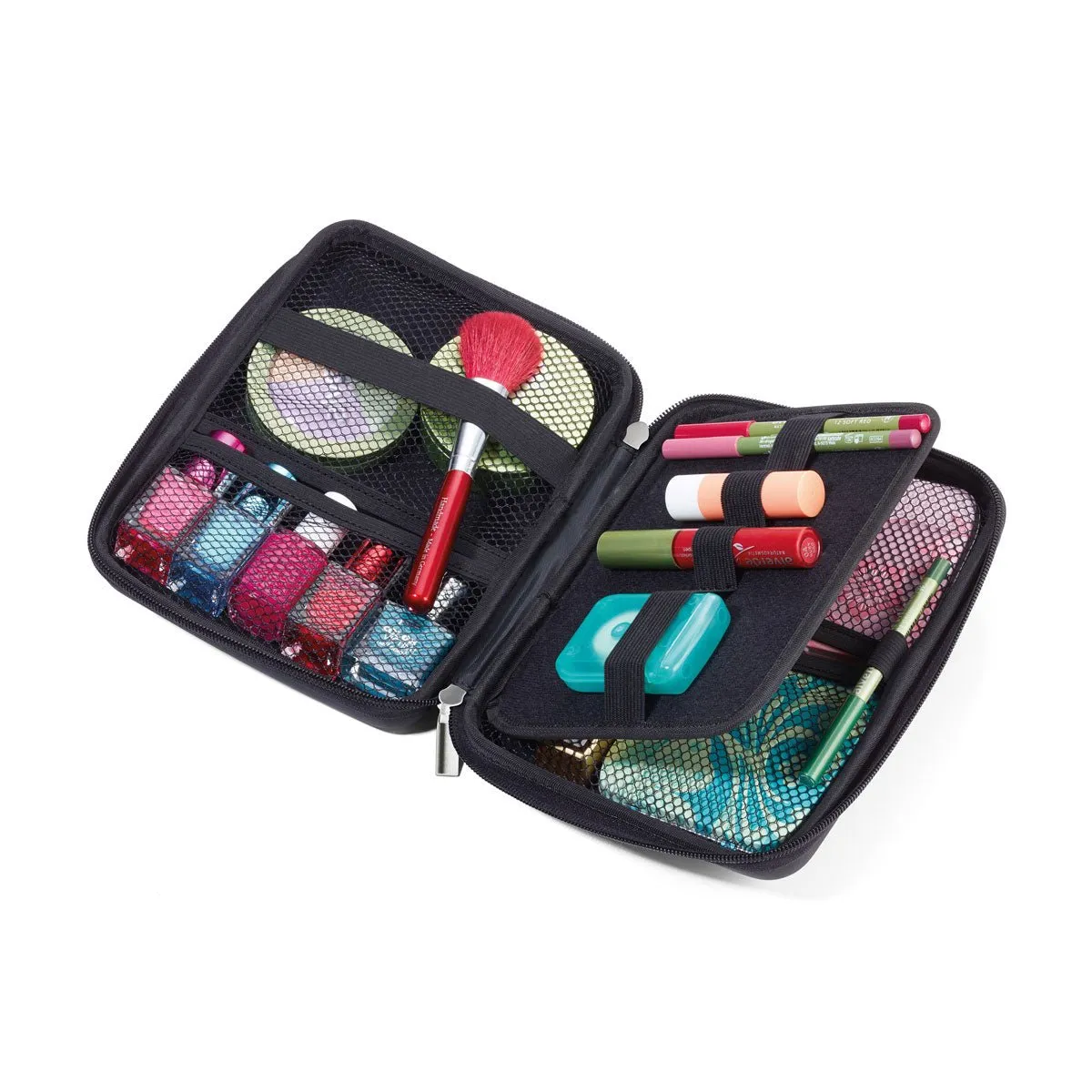 Troika Zip Around Travel Case and Tech Accessory Organizer