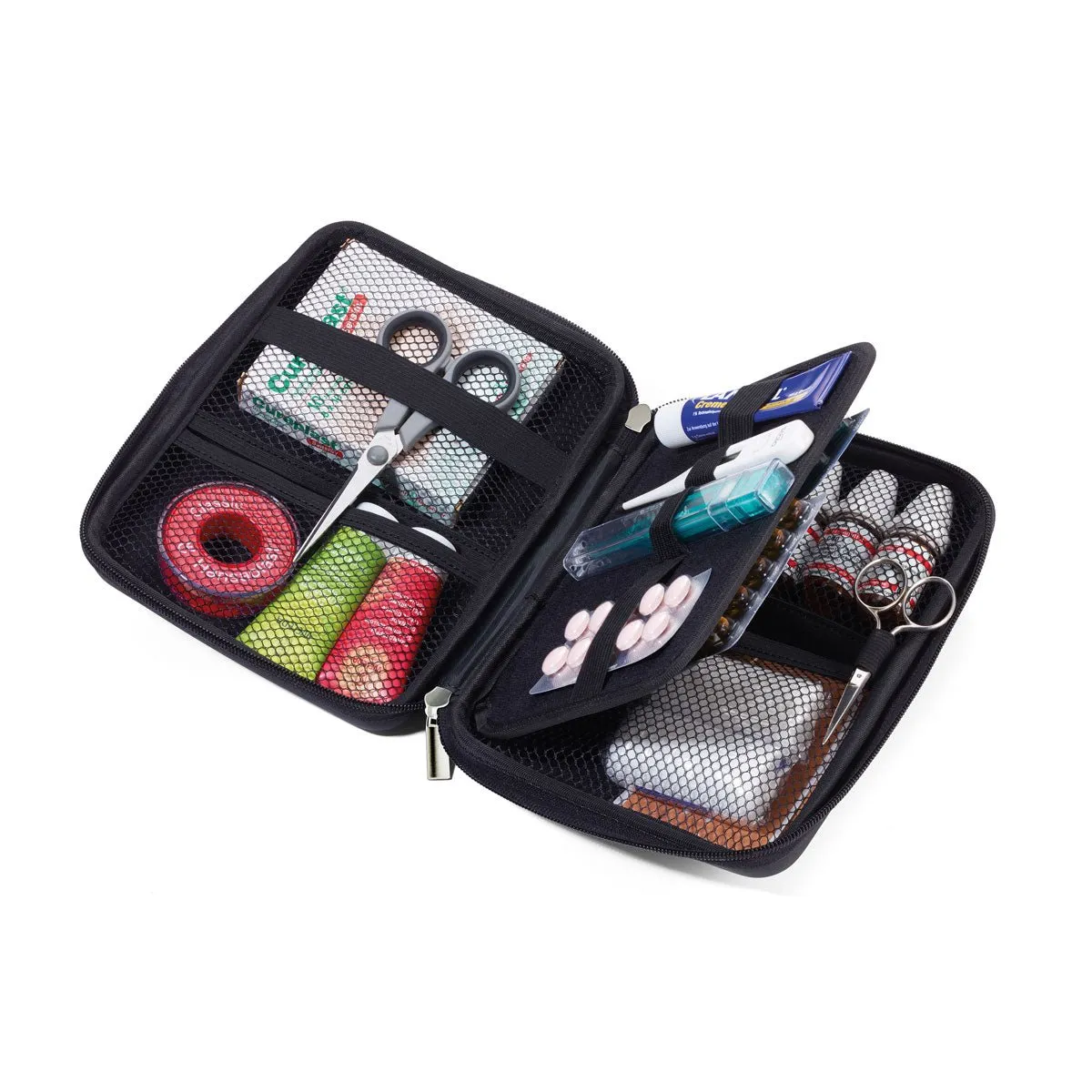 Troika Zip Around Travel Case and Tech Accessory Organizer