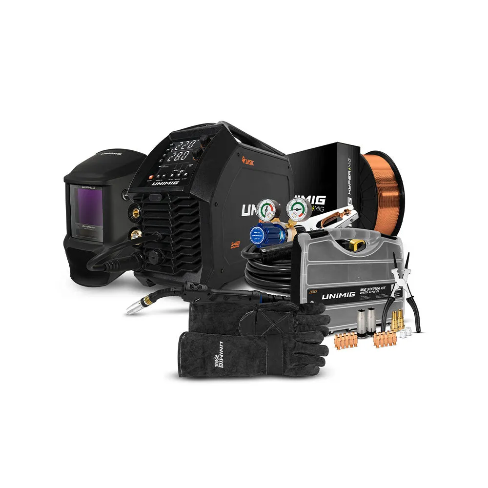 Unimig PK11104 Razor Multi 220 Welder Combo Kit