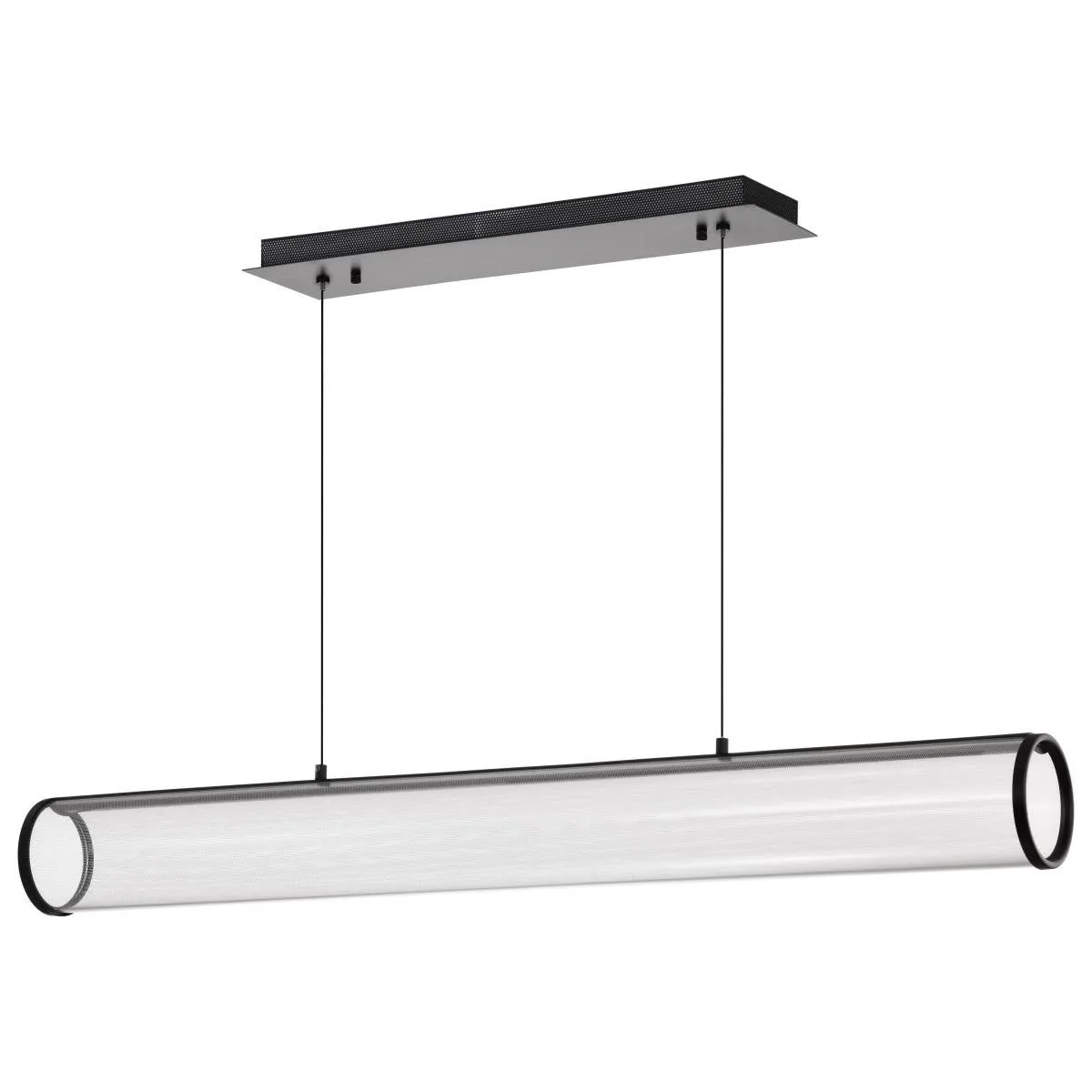 Vale 43" LED Pendant Light, Matte Black Finish