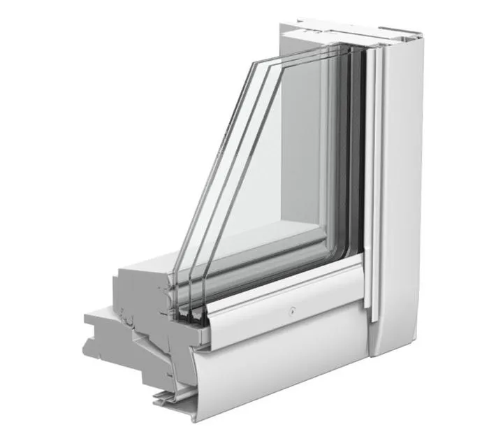 VELUX GGL CK04 3068 Triple Glazed Pine Centre-Pivot Roof Window (55 x 98 cm)