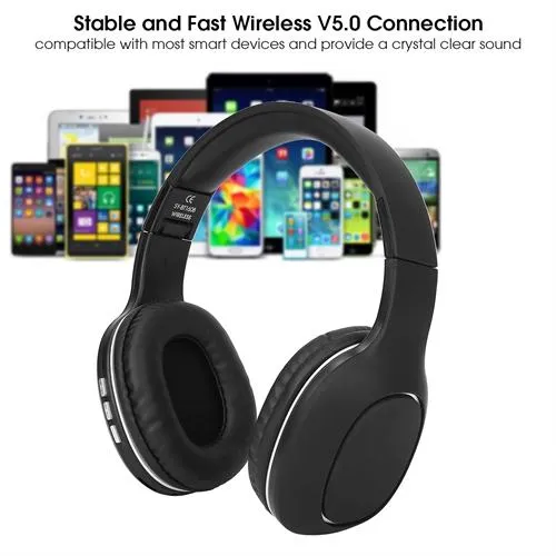 Wireless Over-Ear Foldable Headphones