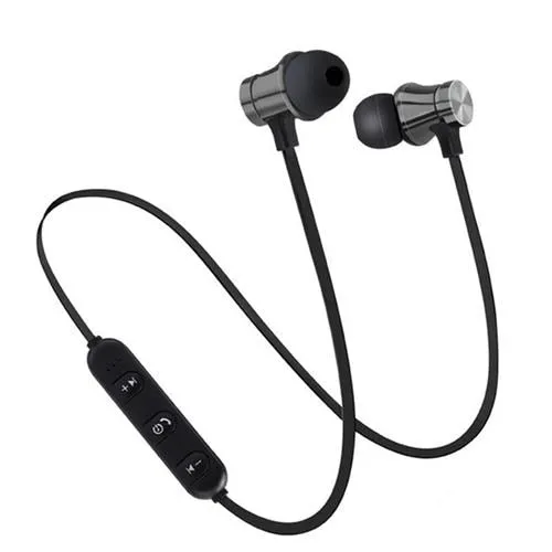 XT11 Magnetic Wireless Bluetooth Earphones Running Music Headset Neckband Sports Earbuds Earphones With Noise Cancelling Mic