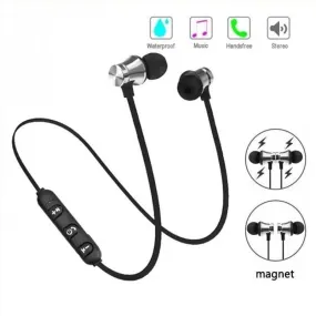 XT11 Magnetic Wireless Bluetooth Earphones Running Music Headset Neckband Sports Earbuds Earphones With Noise Cancelling Mic