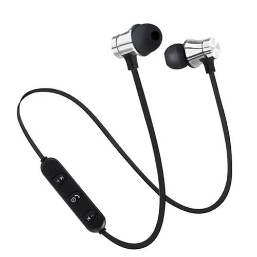 XT11 Magnetic Wireless Bluetooth Earphones Running Music Headset Neckband Sports Earbuds Earphones With Noise Cancelling Mic