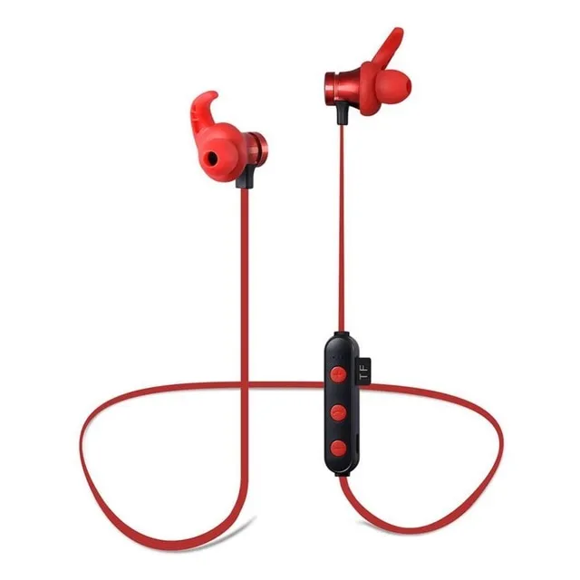 XT22 Bluetooth Wireless Headphones 5.0 Support TF Card Sport Headset Handsfree Stereo Earphone with Mic for Mobile Phone