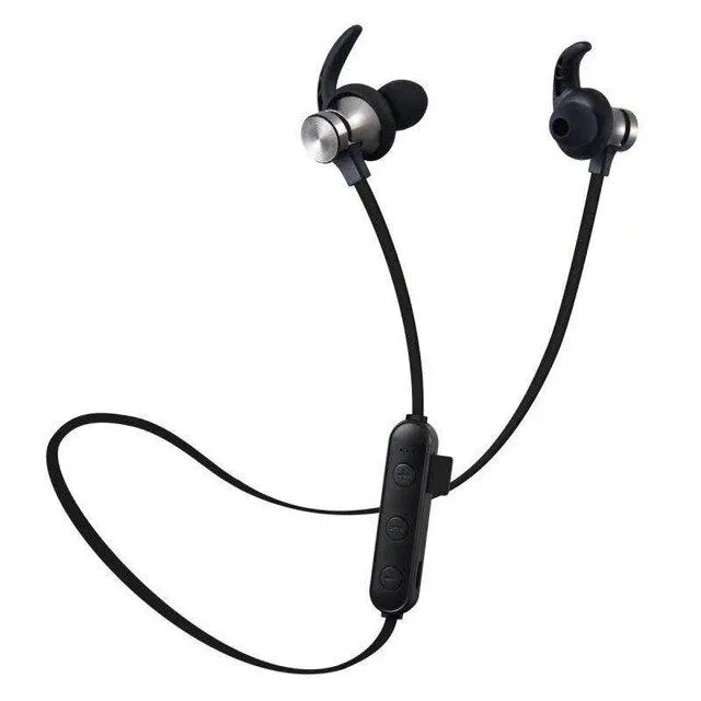 XT22 Bluetooth Wireless Headphones 5.0 Support TF Card Sport Headset Handsfree Stereo Earphone with Mic for Mobile Phone