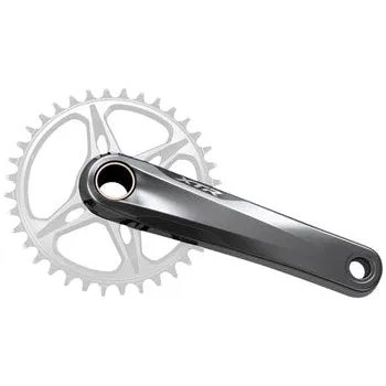 XTR FC-M9100 Bicycle Crankset - 175mm, 12-Speed, 1x, Direct Mount, Hollowtech II Spindle Interface, Gray